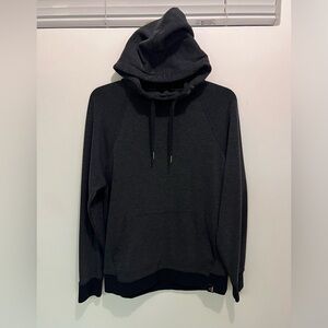 2/$20 Banana Republic Super Soft & Cozy Grey-Black Hoodie, Kangaroo Pouch - Warm
